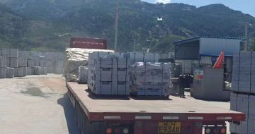 周口 芝麻白仿形路沿石，直形路沿石