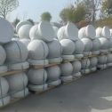 周口 白麻花岗岩石材圆球，石球，挡车球，隔离球，景观石球，风水球等