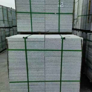 周口 芝麻白火烧，园林广场市政工程地铺石，1.8~5.0厚均有现货