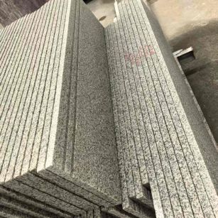 周口 白麻荔枝面花岗岩楼梯踏步