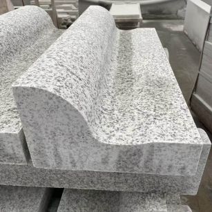 周口 白麻花岗岩S型路沿石，路侧石，马路牙子等