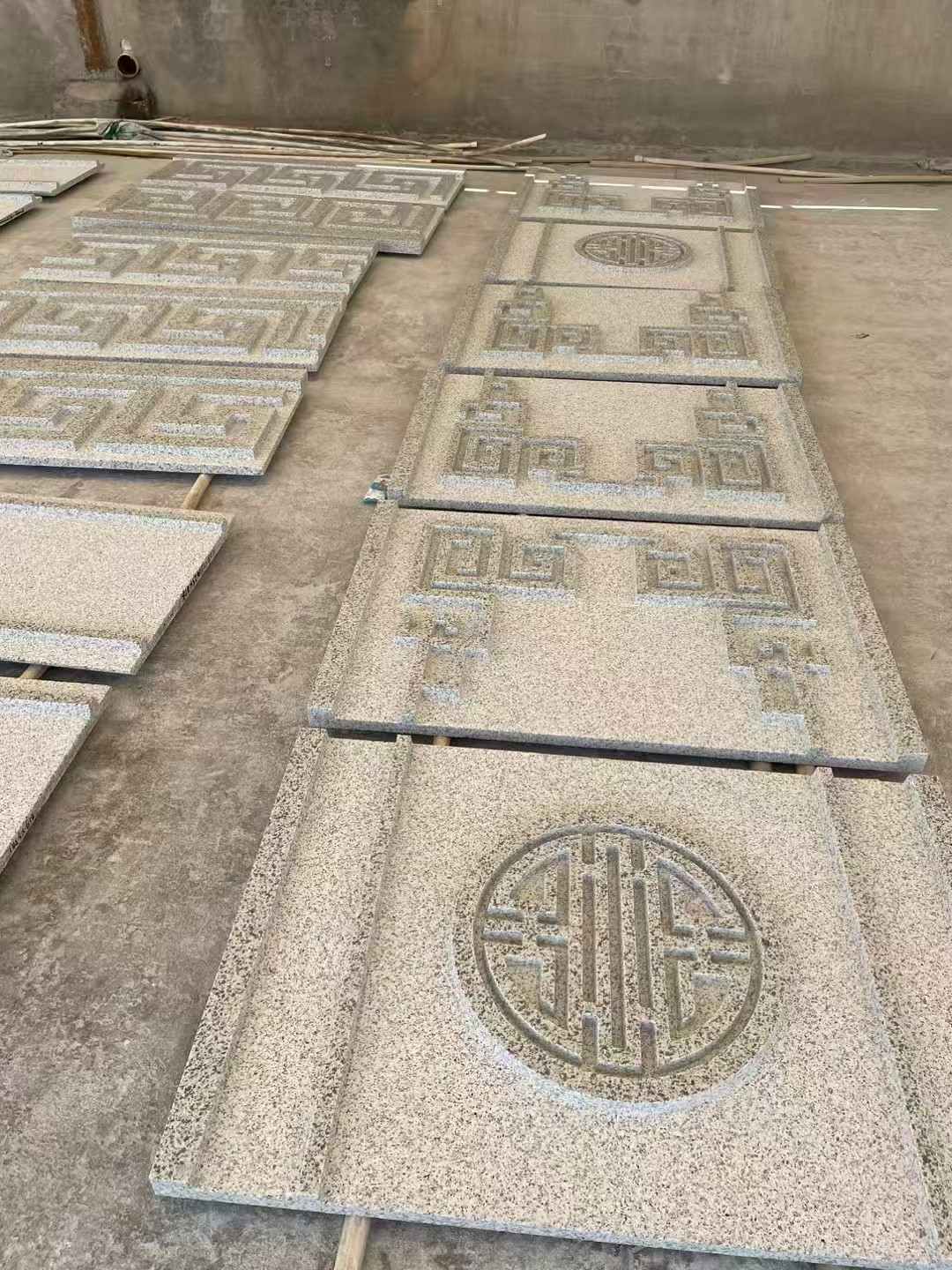 周口 白麻花岗岩外墙立面雕刻板