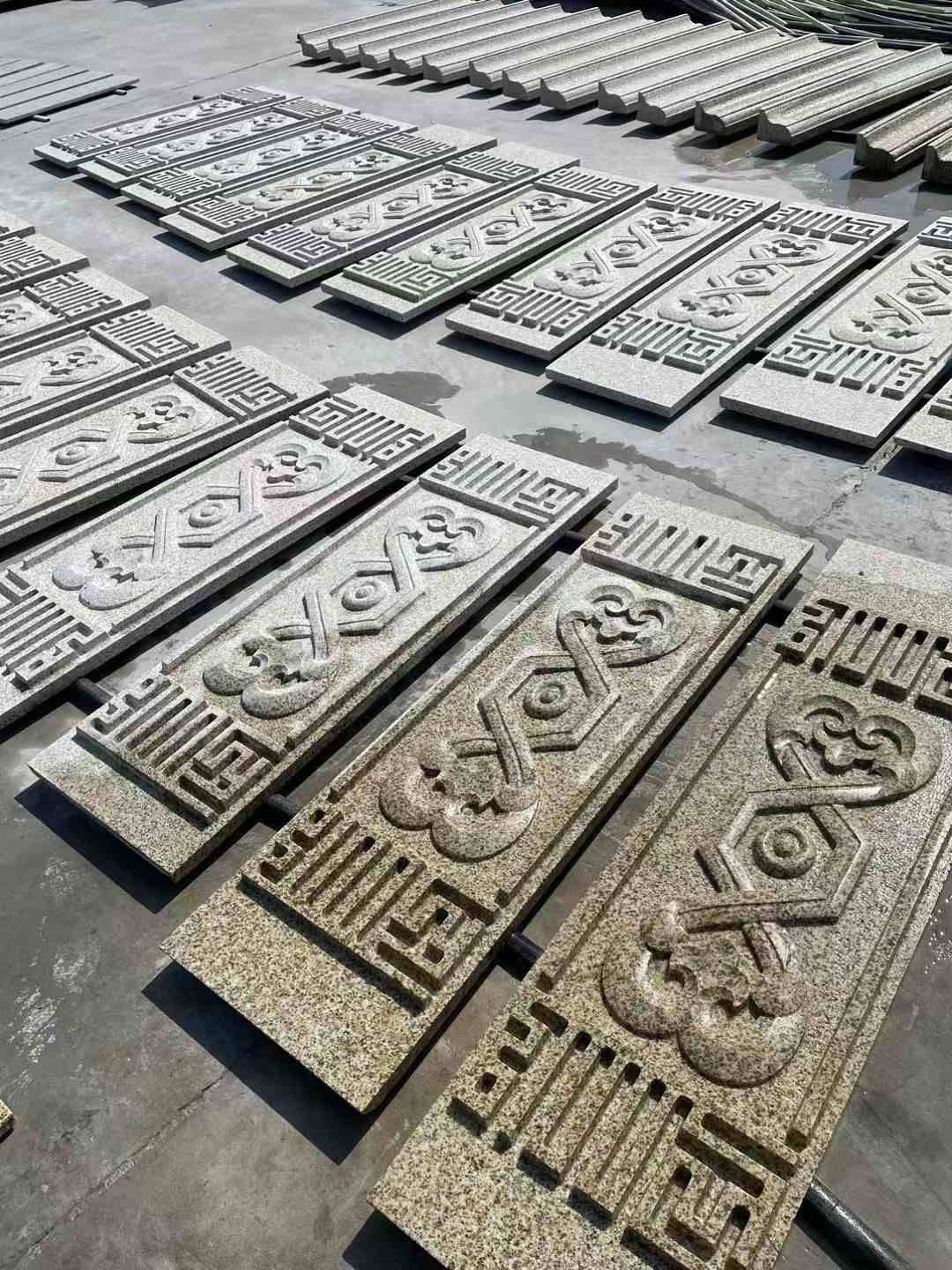 周口 黄金麻花岗岩外墙雕刻板