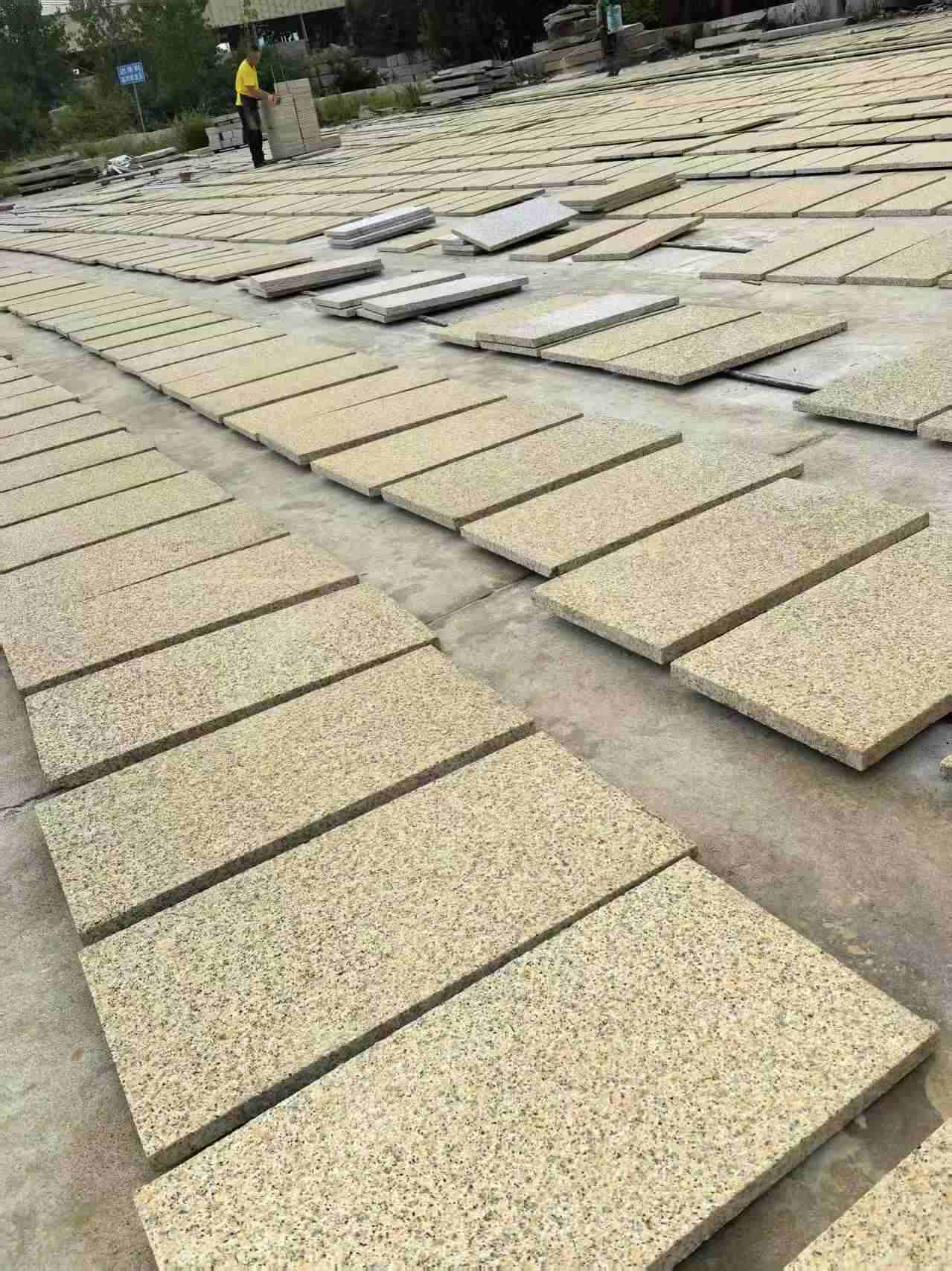 周口 黄金麻荔枝地铺石面排板