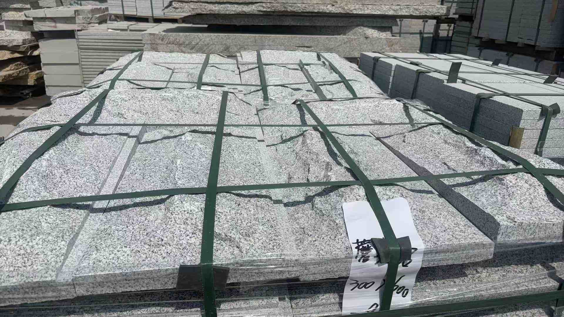 周口 芝麻白蘑菇石成品