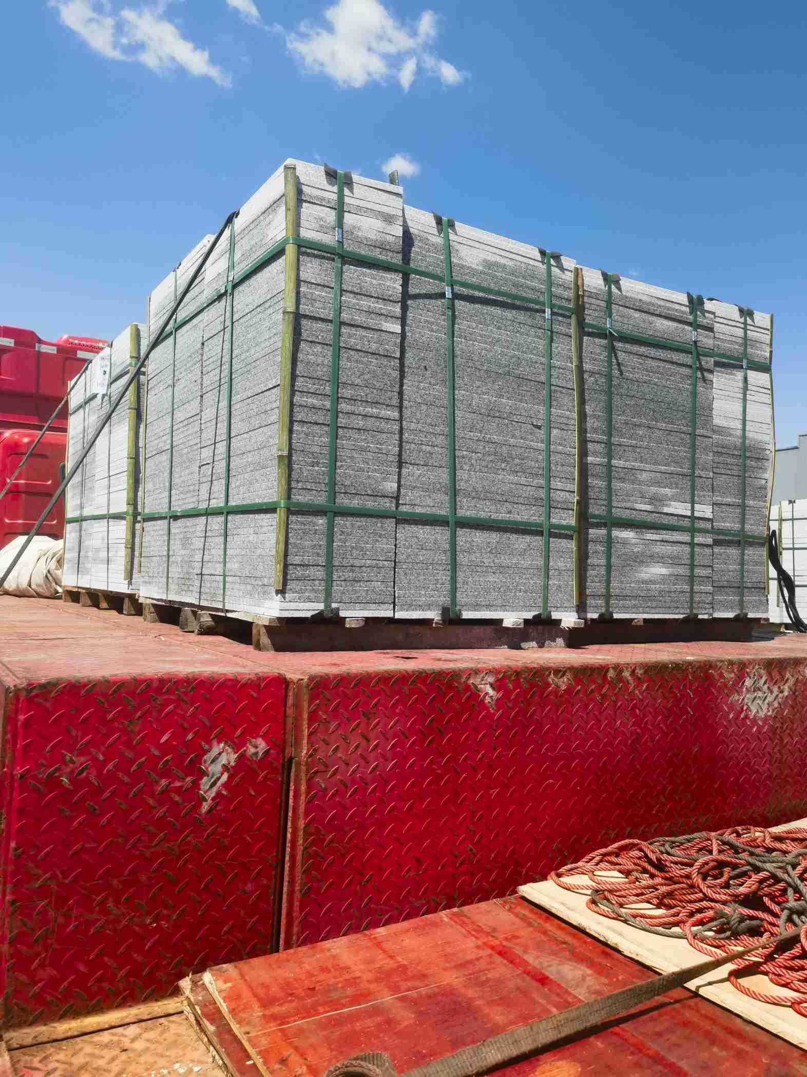 周口 芝麻白火烧规格板地铺石300*600/600*600