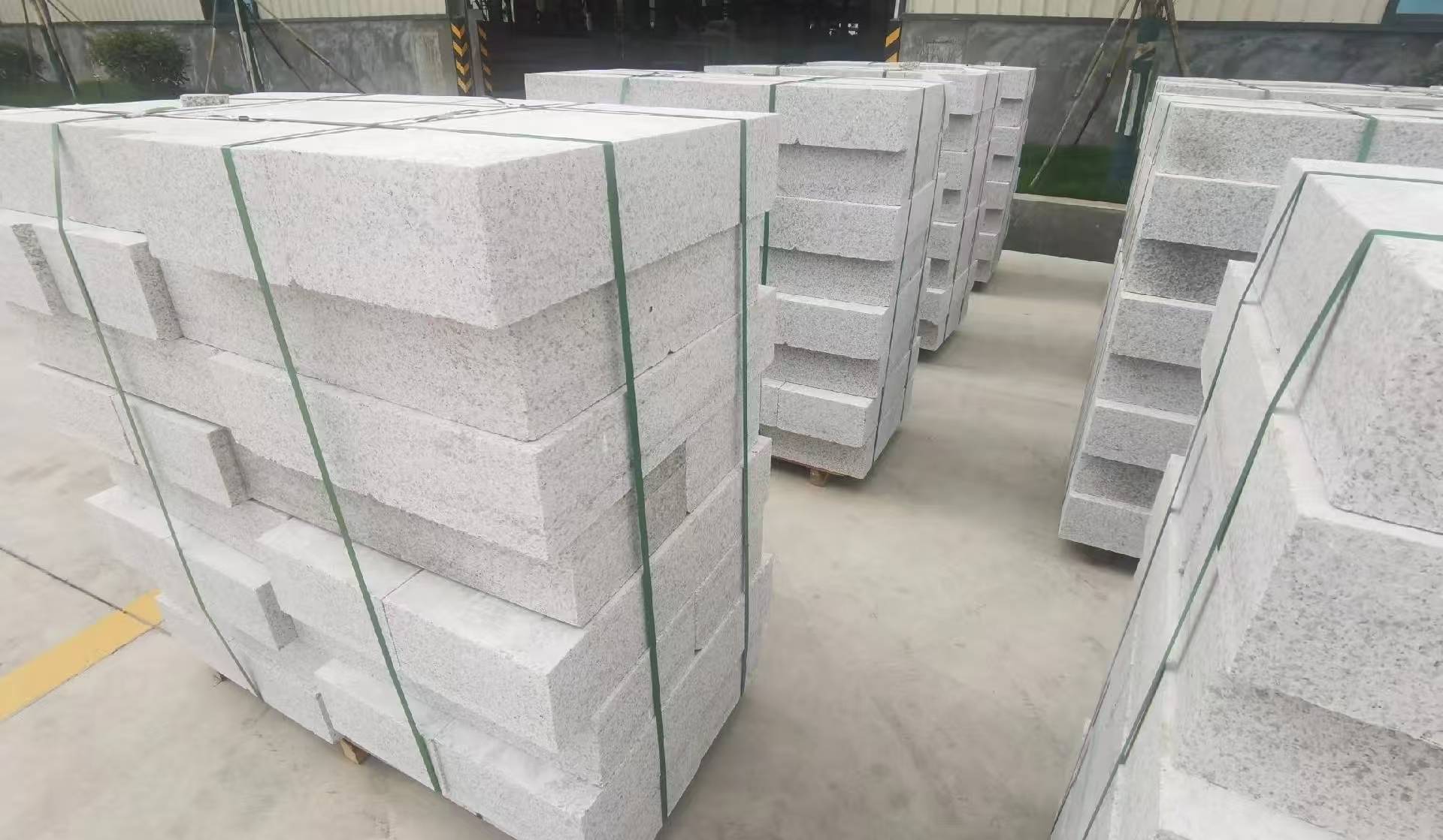 周口 白麻花岗岩路沿石，立缘石，平缘石，路牙石，道牙石，马路牙子等