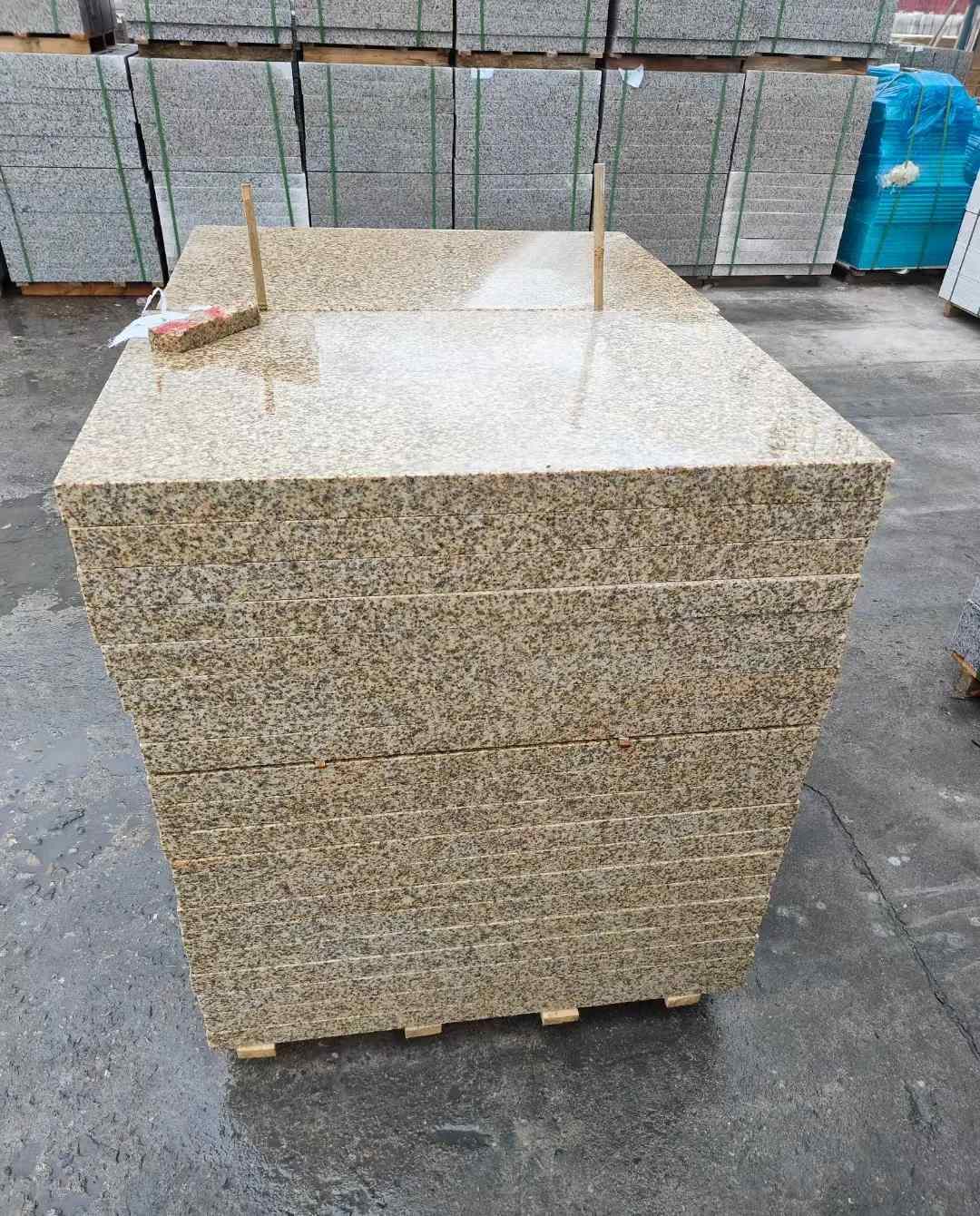 周口 湖北黄金麻花岗岩石材荔枝面外墙石材