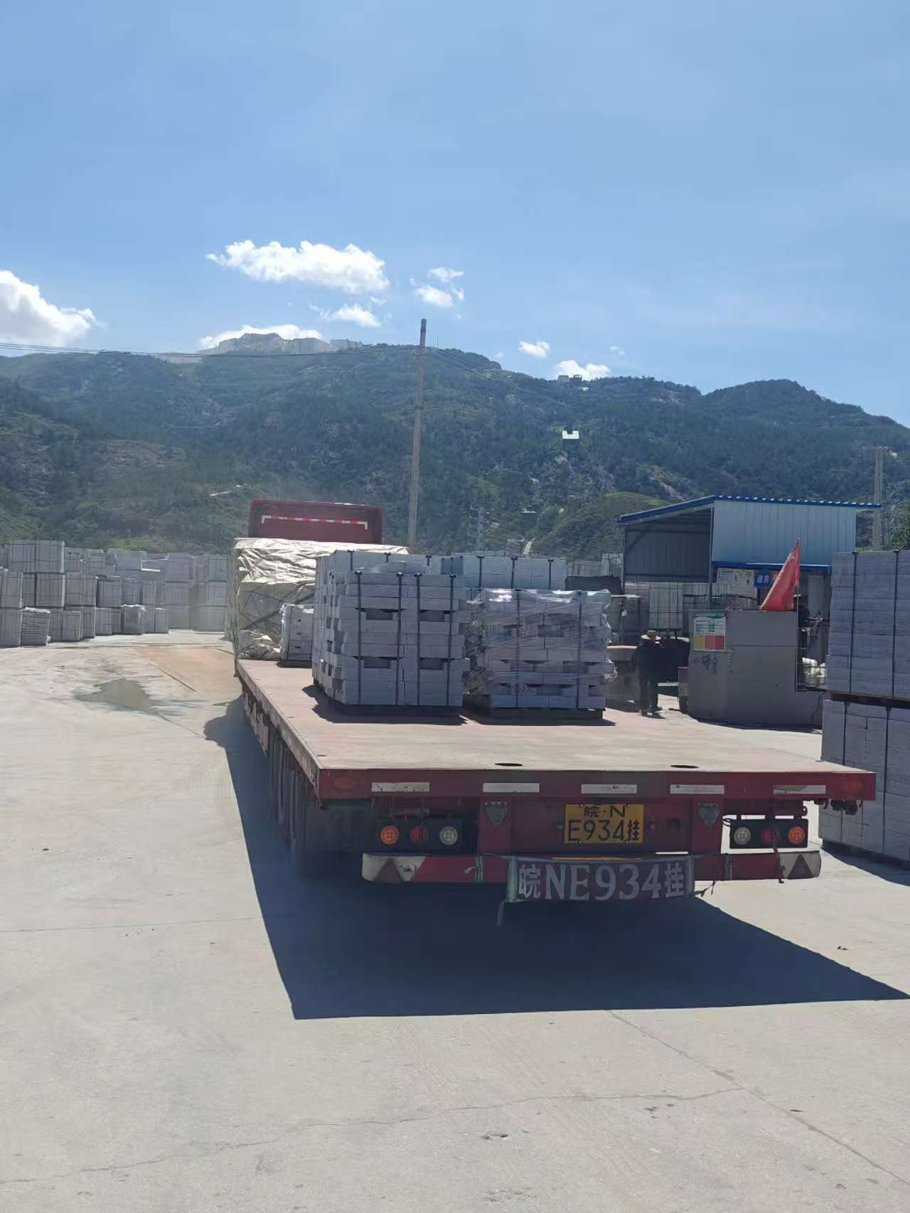 周口 芝麻白仿形路沿石，直形路沿石