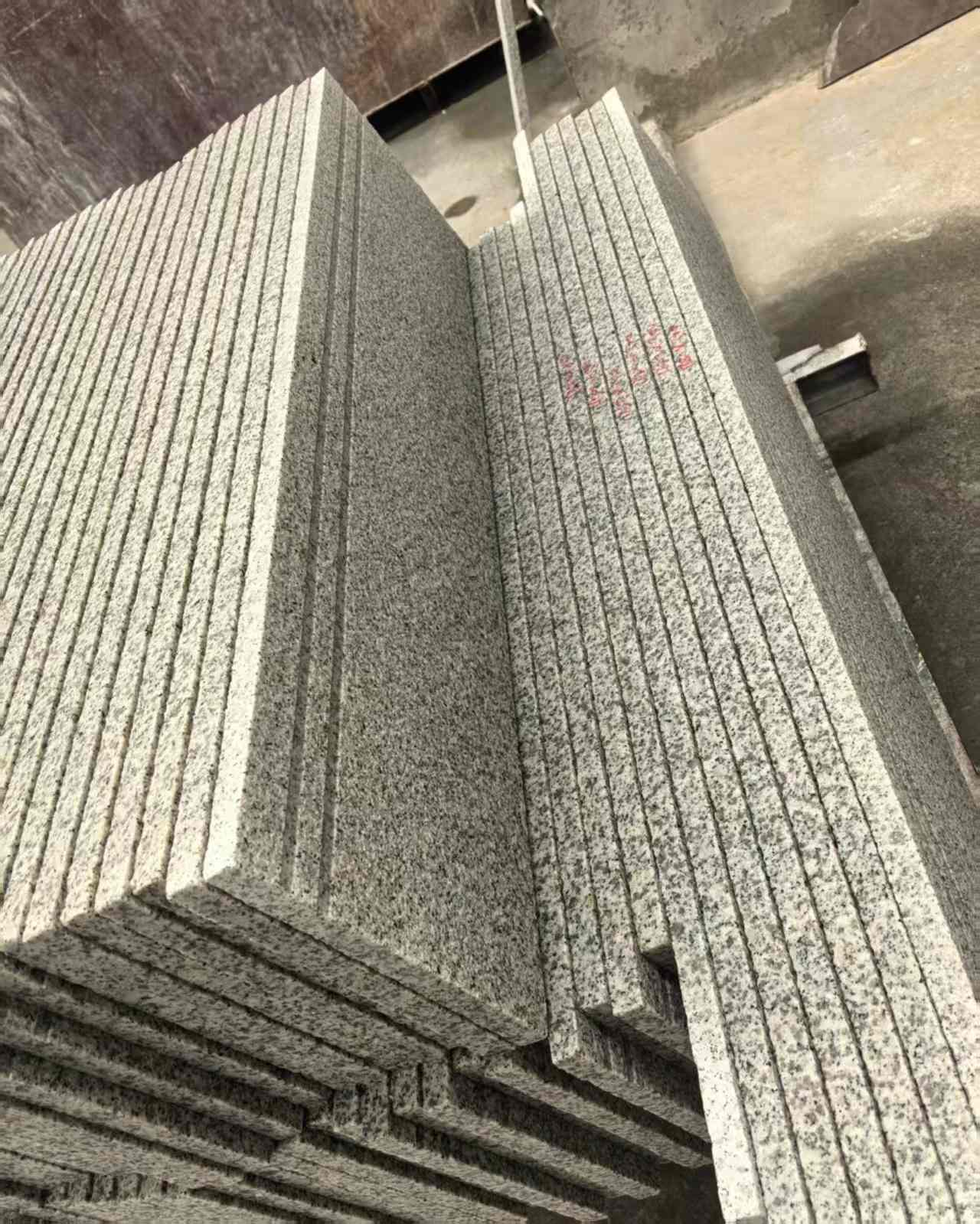 周口 白麻荔枝面花岗岩楼梯踏步